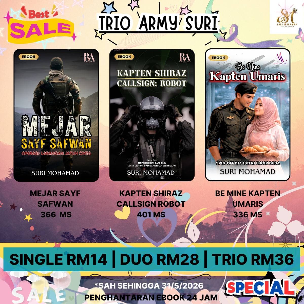 TRIO ARMY SURI